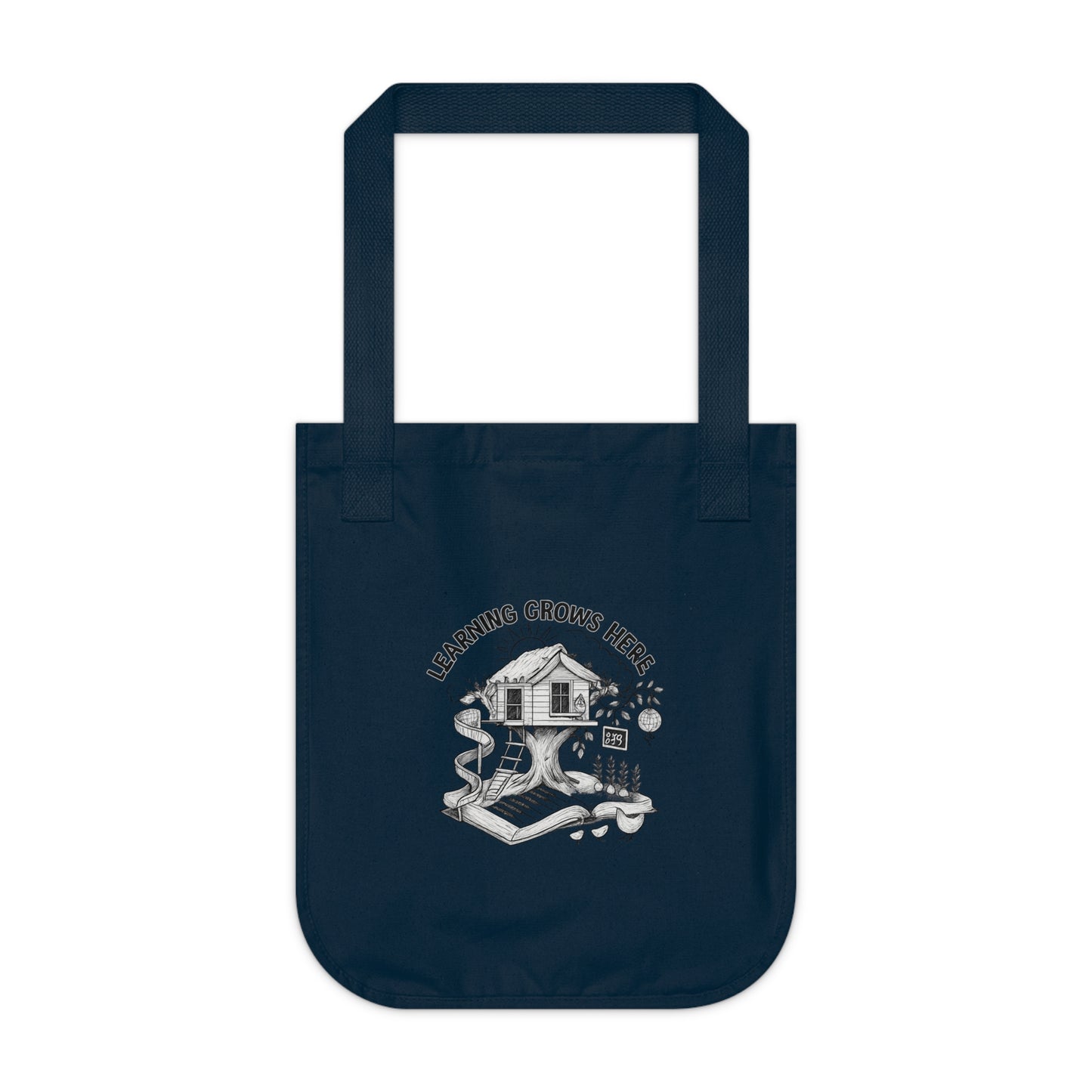 Organic Canvas Tote Bag