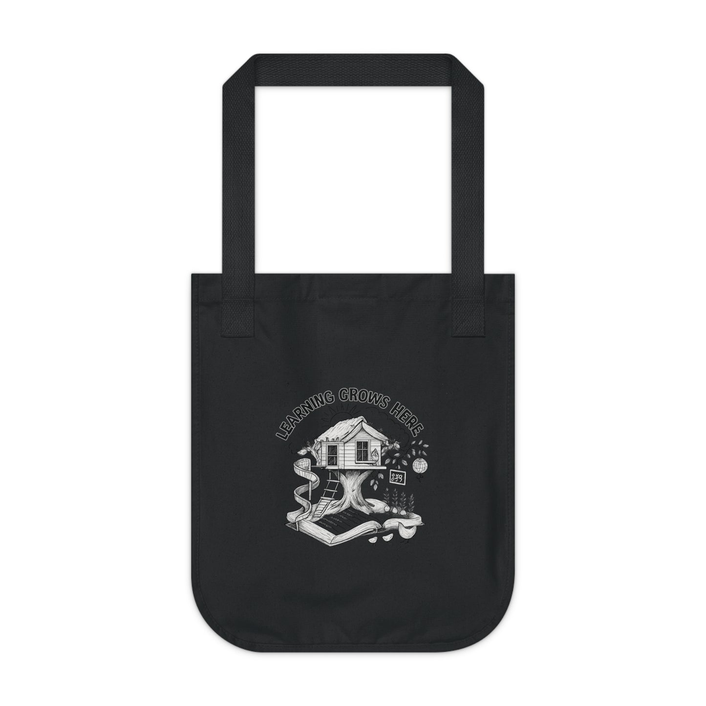 Organic Canvas Tote Bag