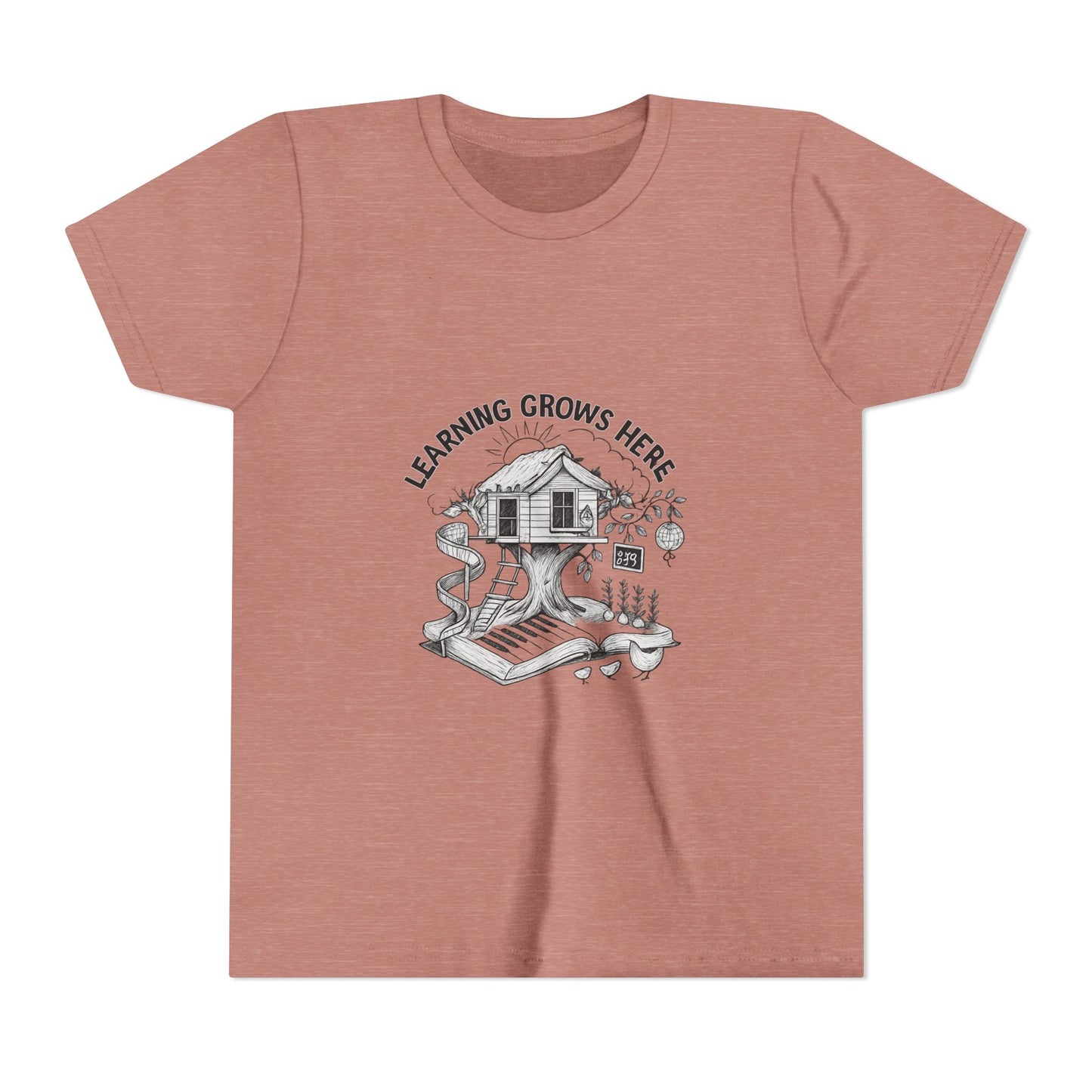 Learning Grows Here – Kids Graphic Tee