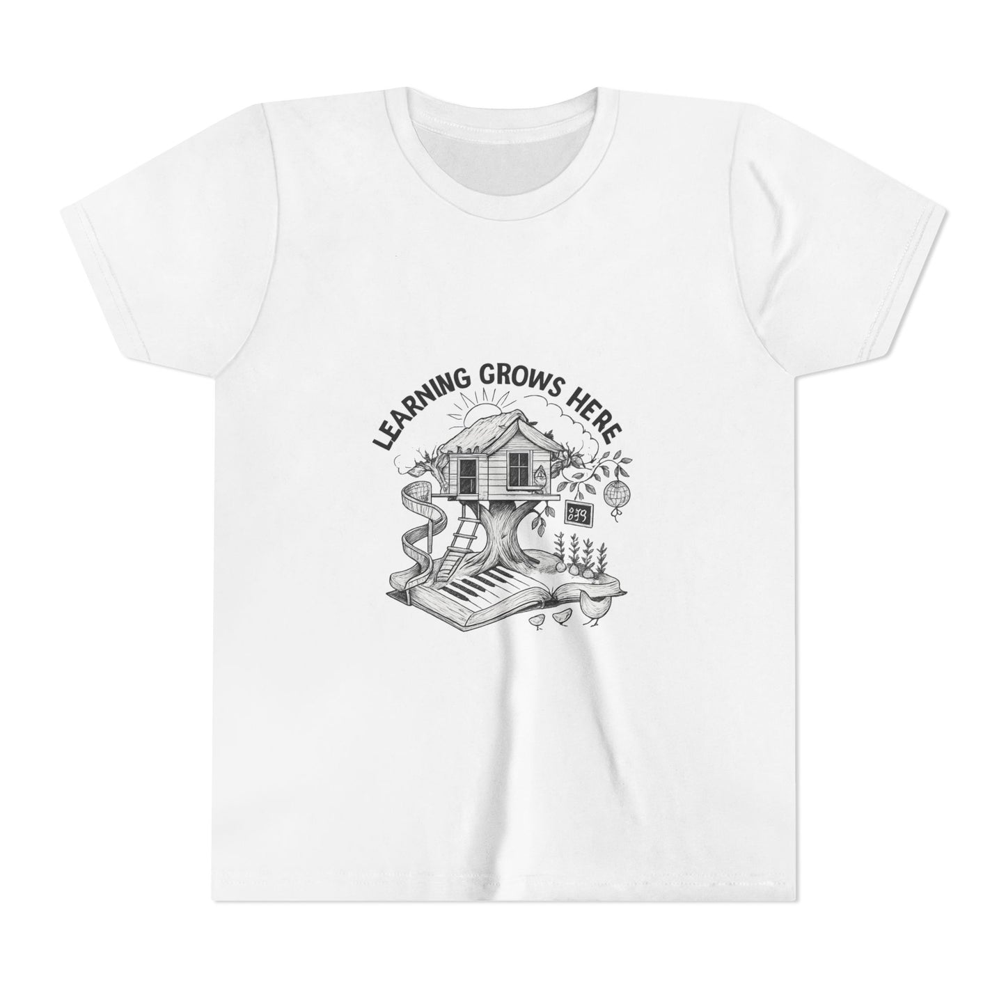 Learning Grows Here – Kids Graphic Tee