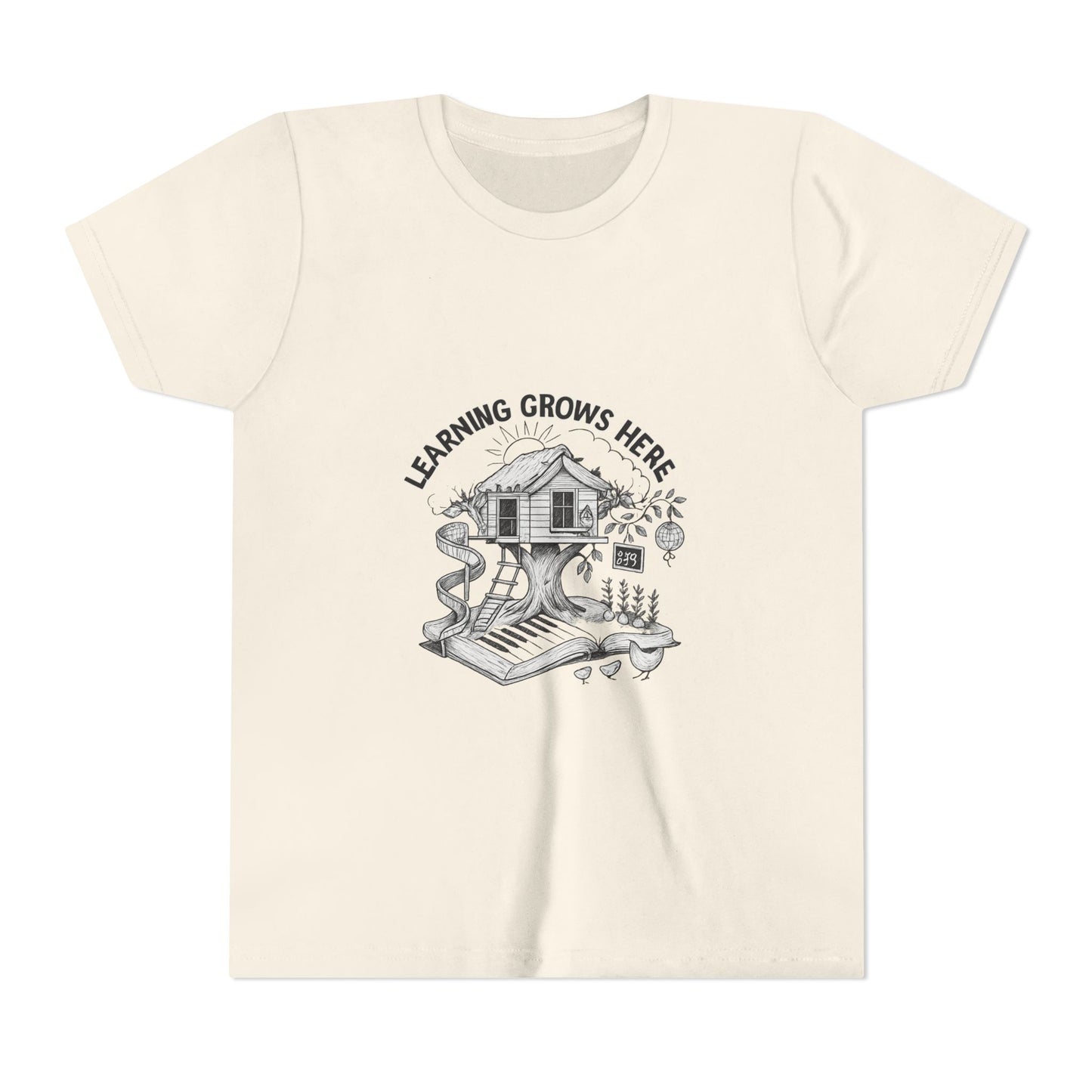 Learning Grows Here – Kids Graphic Tee